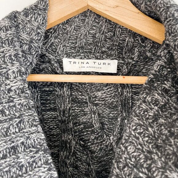 Trina Turk Chunky Wool Sweater Size Small - Picture 2 of 6